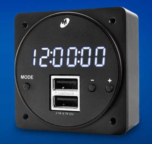 MID-CONTINENT MD93 Digital Clock/USB Charger