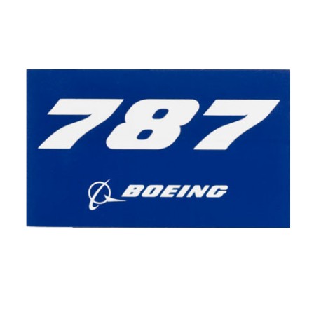 Sticker (Pegatina) Boeing 787 BLUE